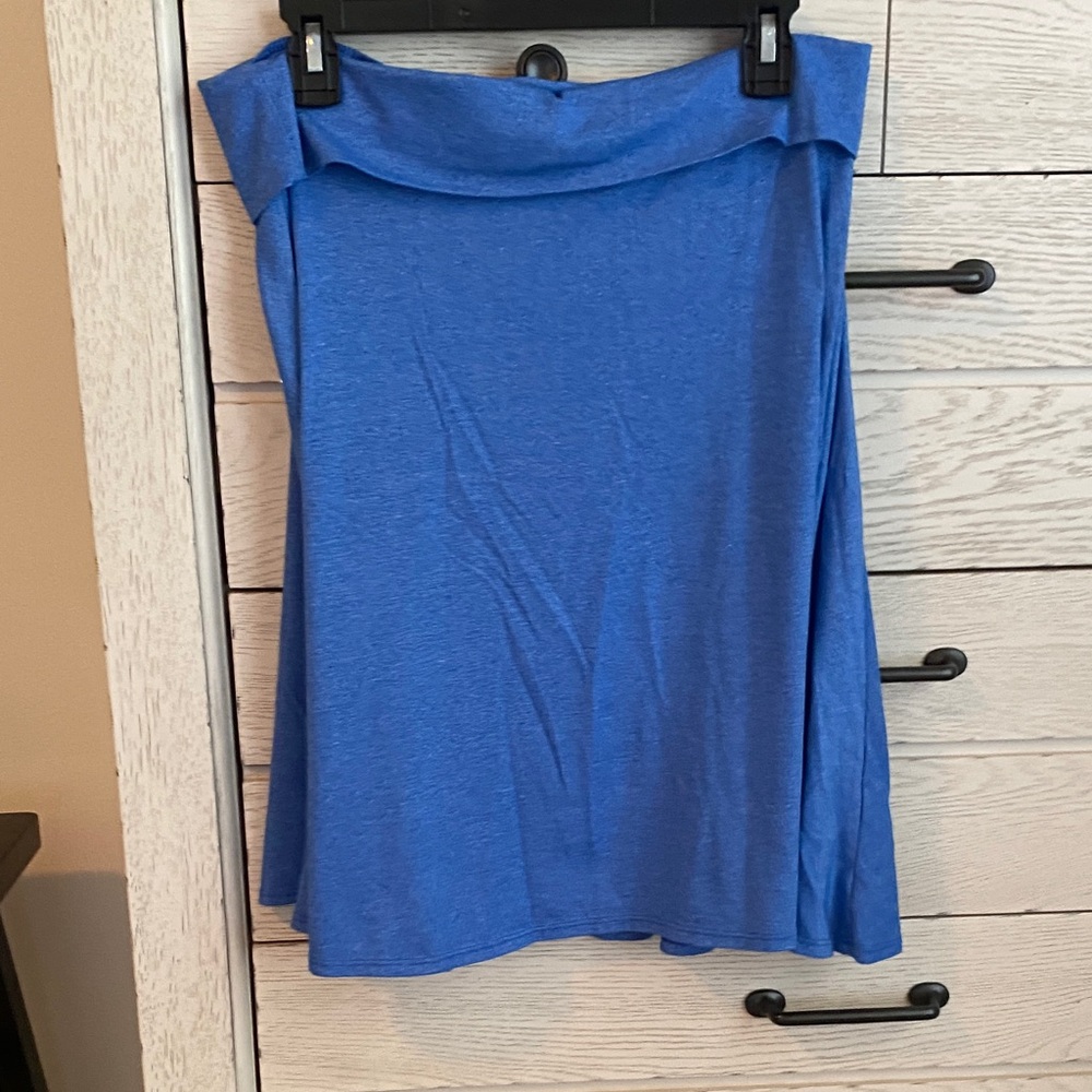 LuLaRoe Vibrant Blue A-Line Skirt